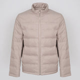 Loro Piana wool-silk fabric down jacket