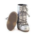 Women snow boots Moon Boot Icon Glitter Silver