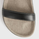The Leather Chunky Sandal black/ecru