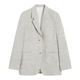 Suit jacket oat melange by Toteme