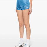 Perforated-design shorts