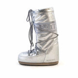 Women snow boots Moon Boot Icon Glitter Silver