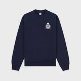 Royal Club Crewneck - Navy/White
