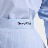Serif Logo Anae Skirt - Washed Hydrangea/Navy