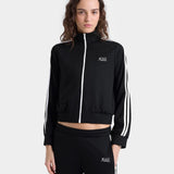 SR Runner Elio Track Jacket - Black/White