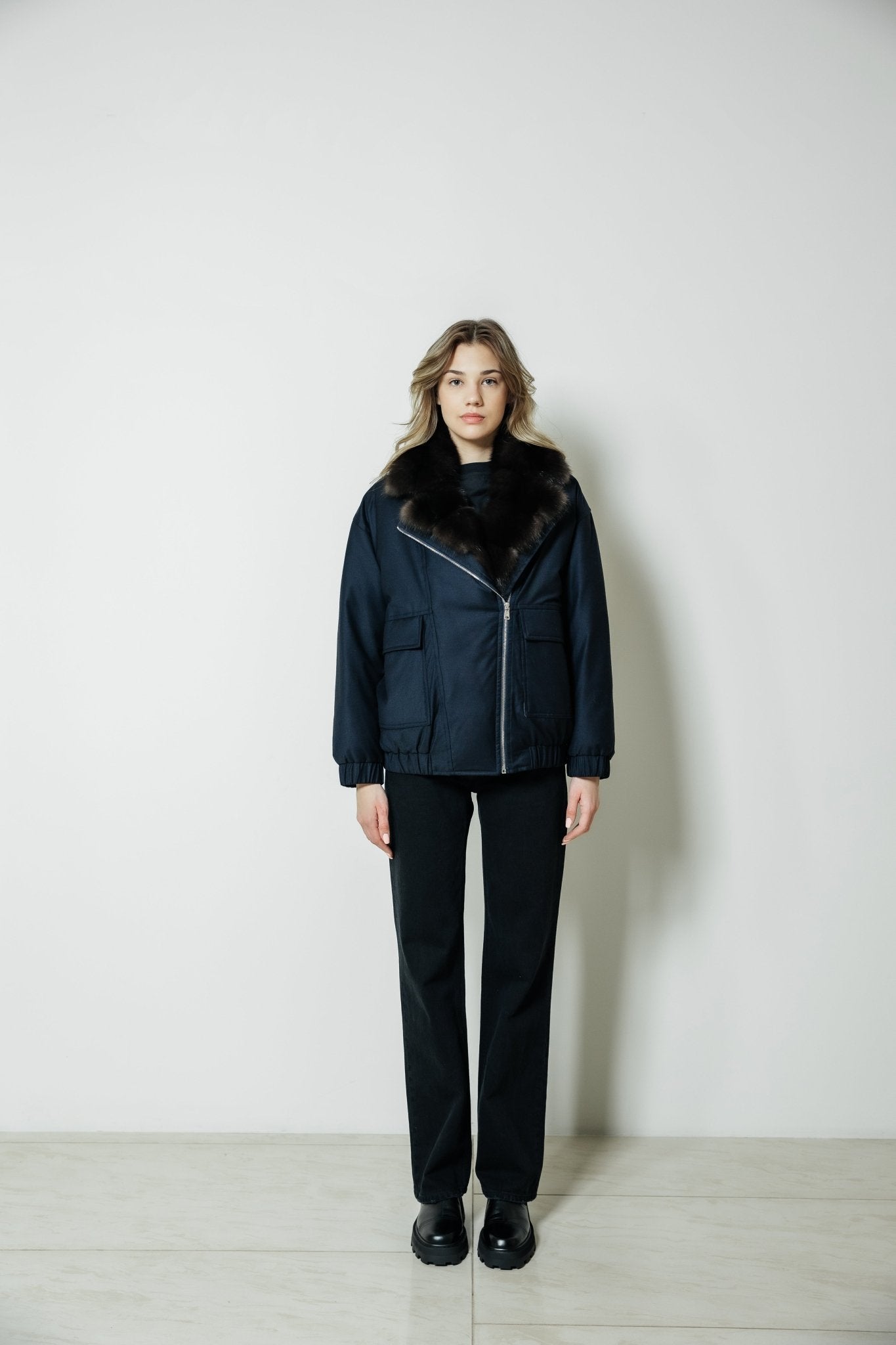 Down Jacket Sable by Yves Salomon The Line