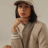 White-Beige Hat by Sporty & Rich