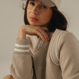 White-Beige Hat by Sporty & Rich