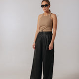 CARGO TROUSERS IN LAMB LEATHER by Yves Salomon