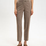 Cashmere tailored trousers