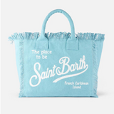 Blue Vanity tote bag by MC2 Saint Barth