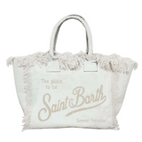 Off-white Vanity tote bag by MC2 Saint Barth