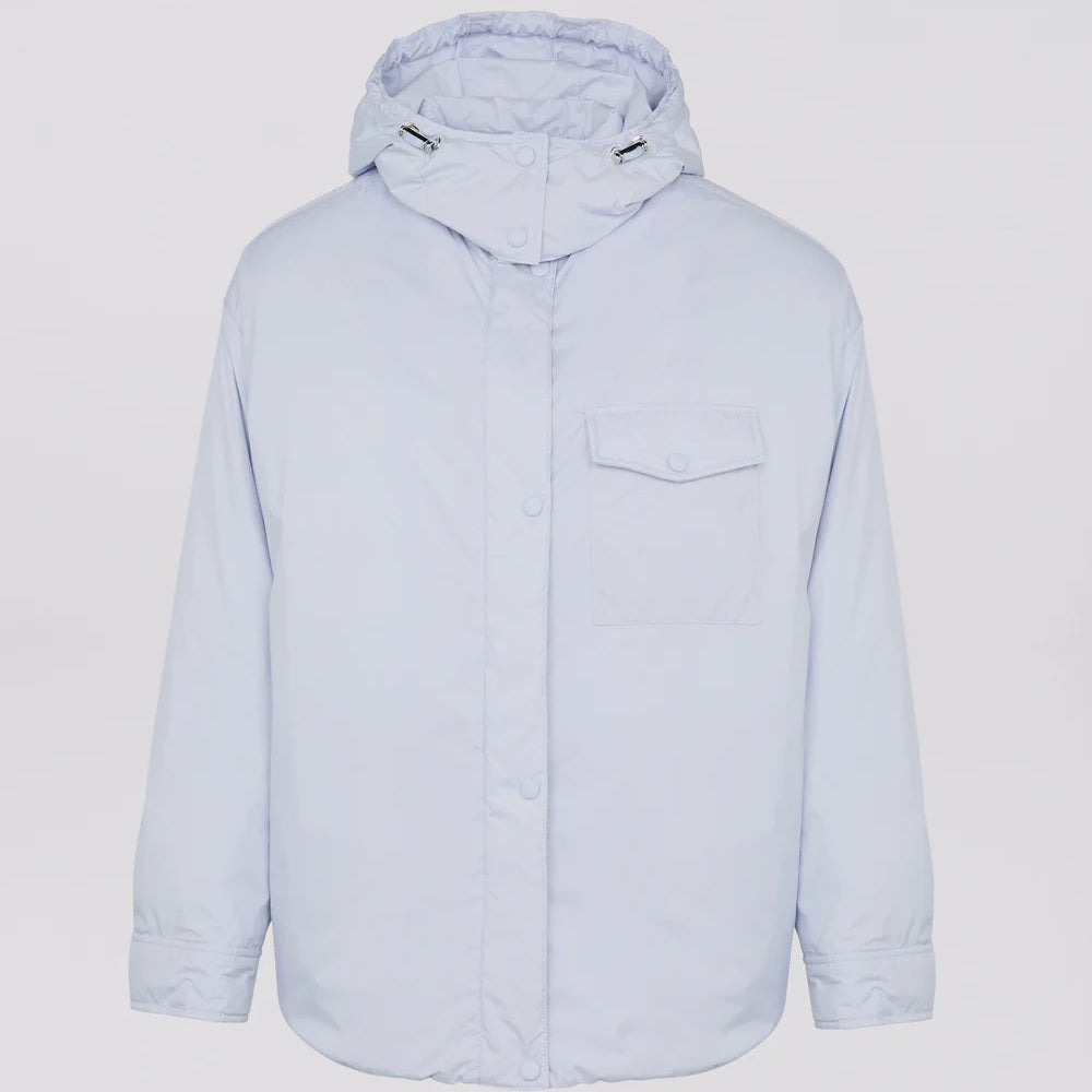 Ultra-light down overshirt