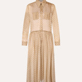 DRESS IN POLKA DOT SILK