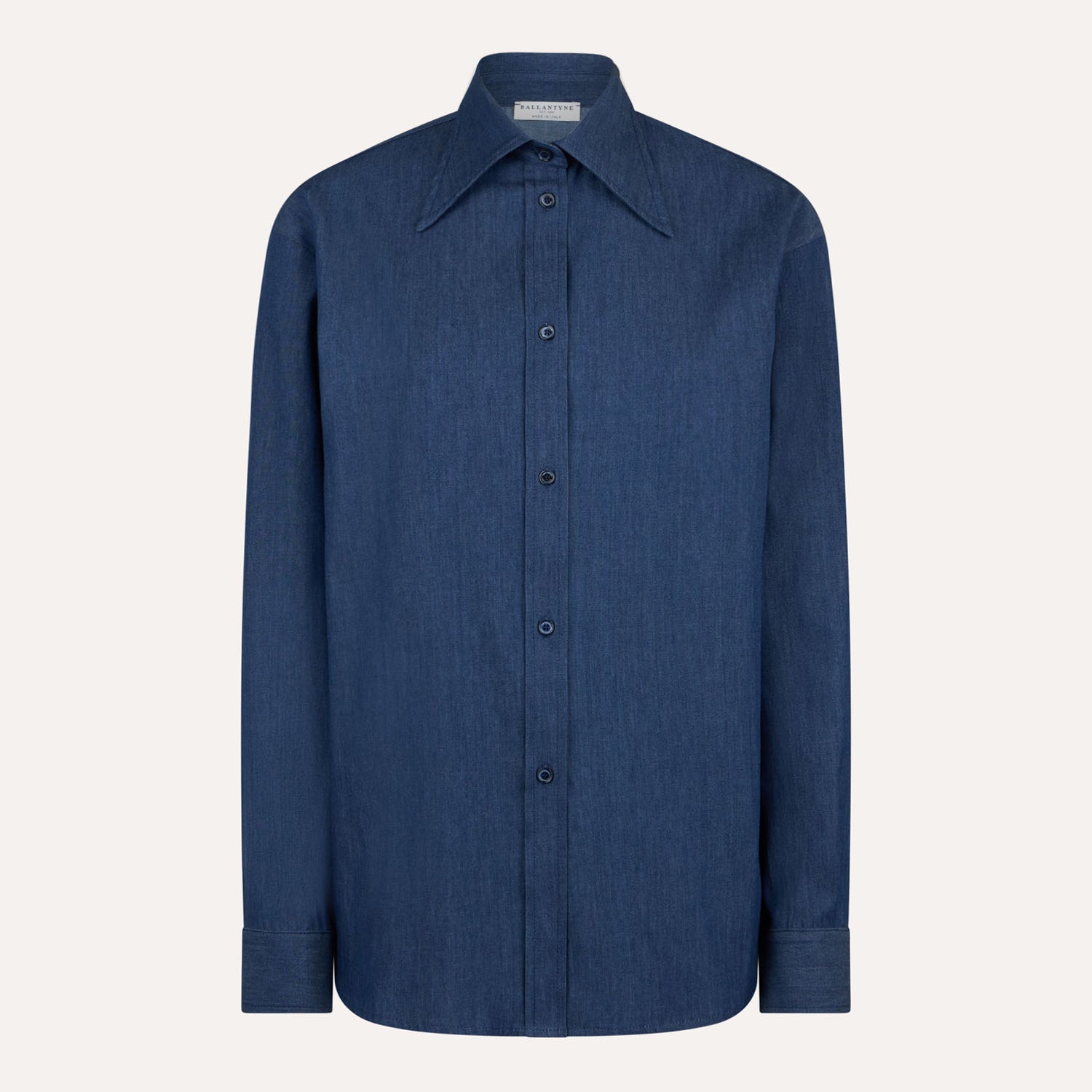 COTTON DENIM SHIRT