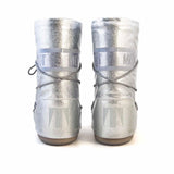 Women snow boots Moon Boot Icon Glitter Silver