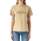 EMILIE LOGO RHINESTONE T-SHIRT by MC2 Saint Barth