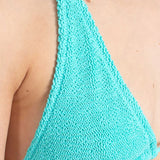 Women's MC2 Saint Barth Guiana W crinkle top Aquamarine