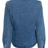 Long-sleeved denim shirt by Magda Butrym