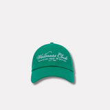 Veselības izšūta cepure- Verde/White