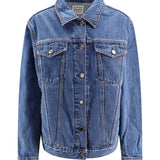 Classic denim jacket vibrant blue by Toteme