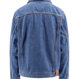 Classic denim jacket vibrant blue by Toteme