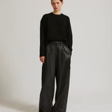 CARGO TROUSERS IN LAMB LEATHER by Yves Salomon