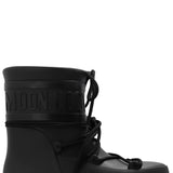 LOW BLACK RUBBER MOON BOOT WOMEN'S RAIN BOOTS