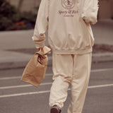 Crown Sweatpant - Cream