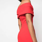 The Eva Maxi Dress in Red by Solace London