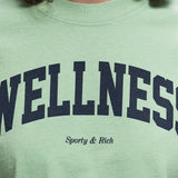 WELLNESS IVY CROPPED TOP by Sporty & Rich