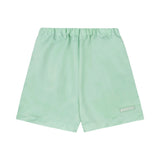 Good Health Nylon Shorts in Thyme by Sporty & Rich