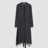 Orlana Geometric Print Silk Dress