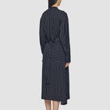 Orlana Geometric Print Silk Dress