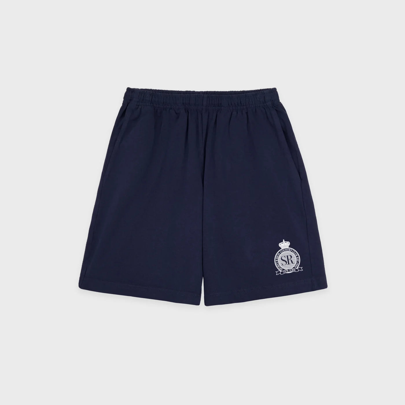 Royal Club Gym Short - Navy/White