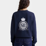 Royal Club Crewneck - Navy/White