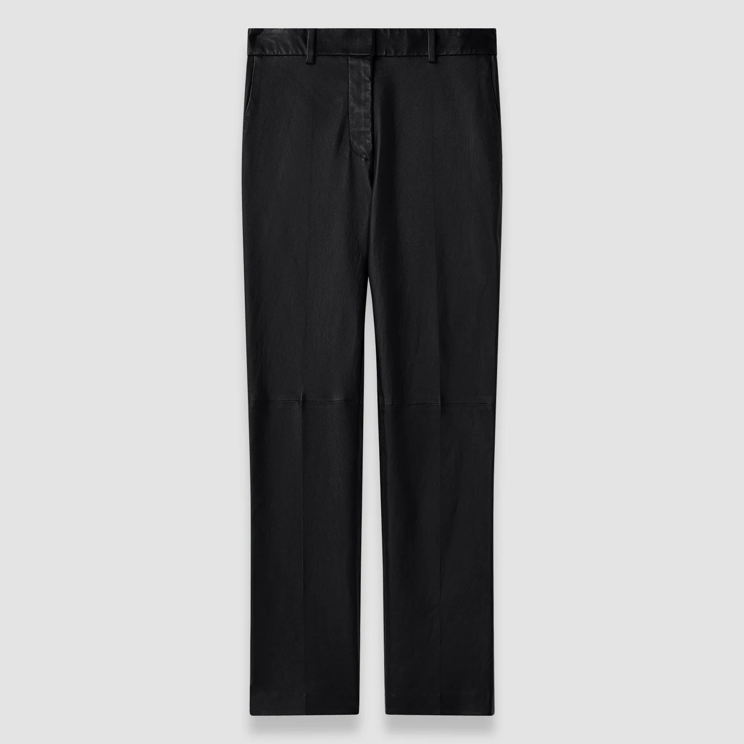 Coleman Long Leather Stretch Trousers