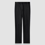 Coleman Long Leather Stretch Trousers