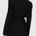 Black Belted Blazer by Toteme - The Line