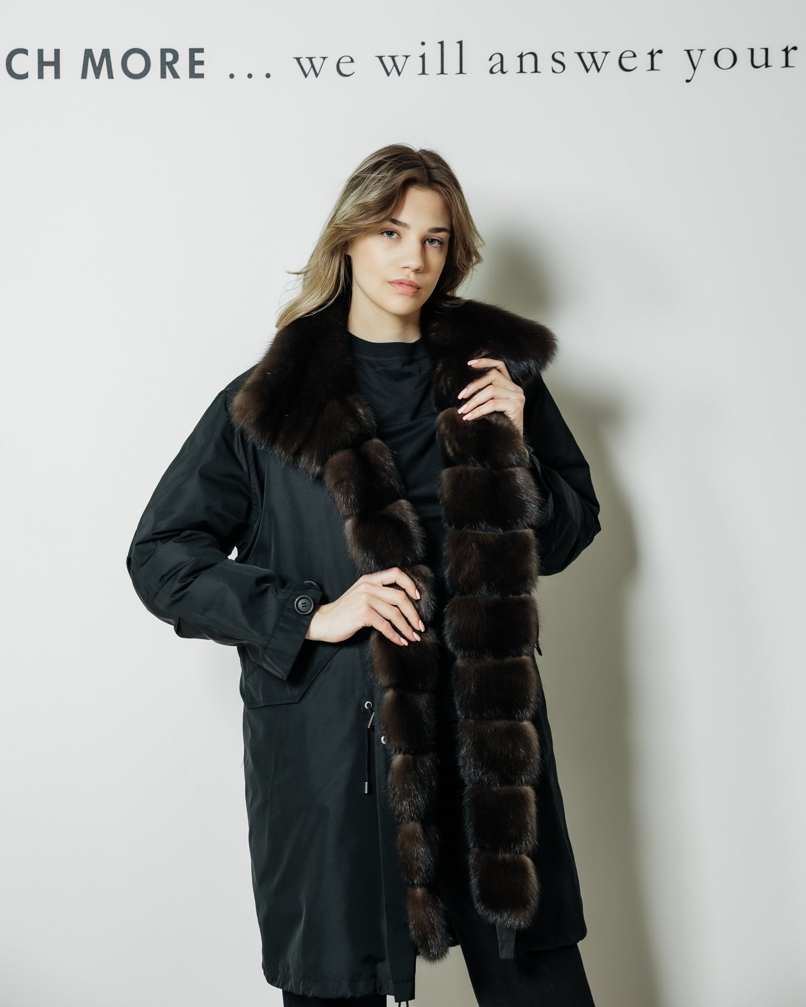 Down Jacket Sable by Yves Salomon - The Line