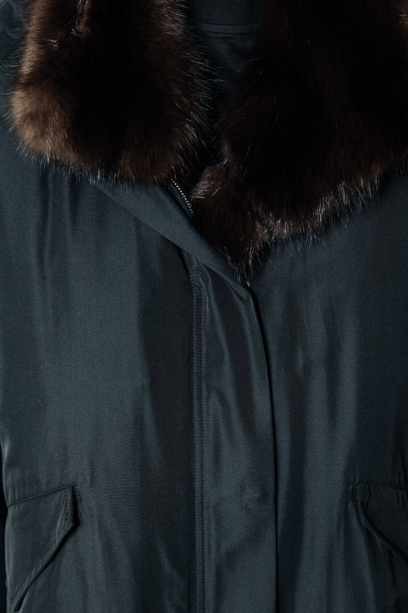 Down Jacket Sable by Yves Salomon - The Line