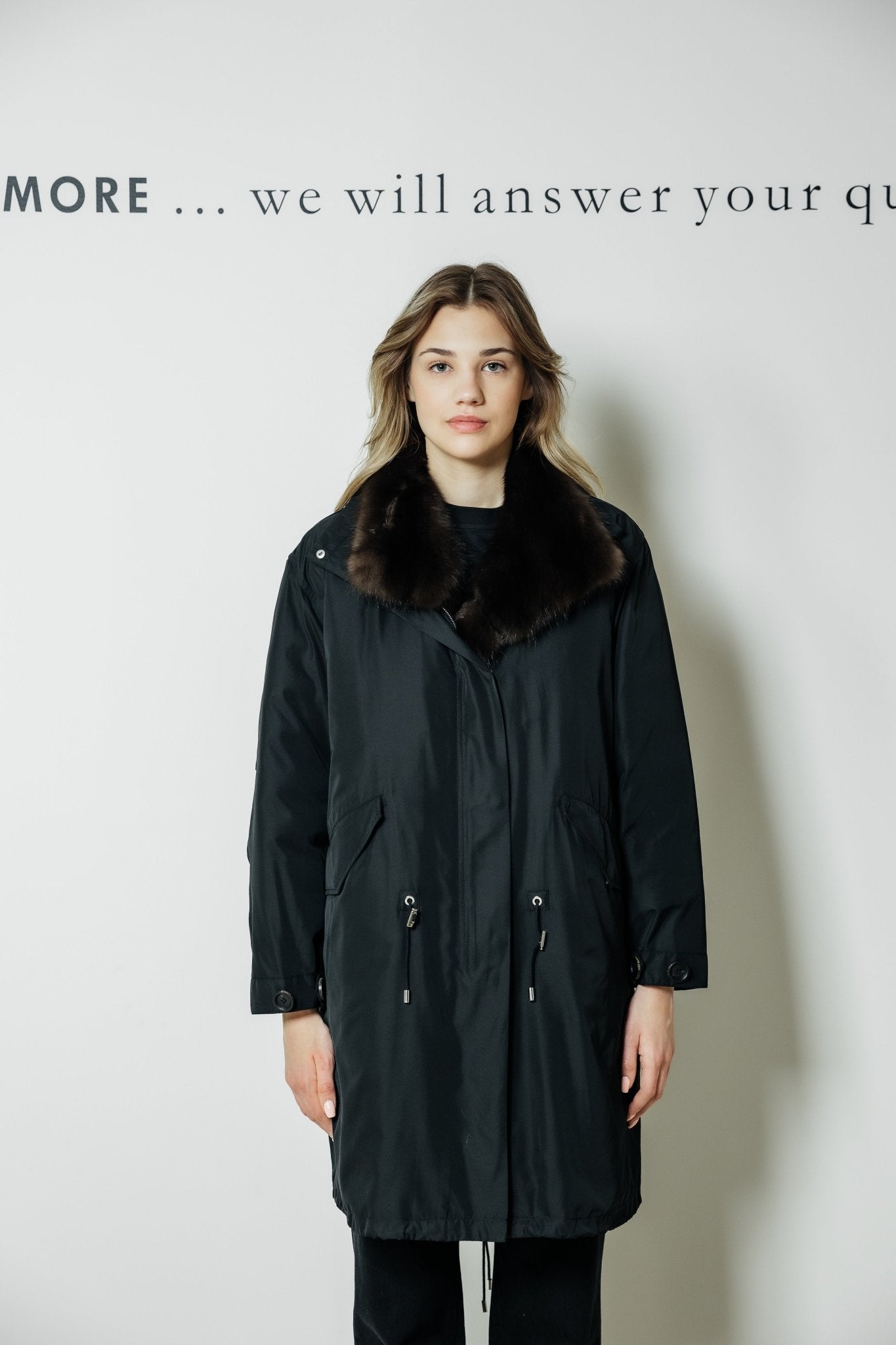 Down Jacket Sable by Yves Salomon - The Line