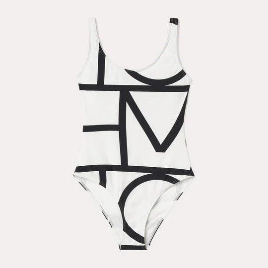 Monogram swimsuit tofu - The Line