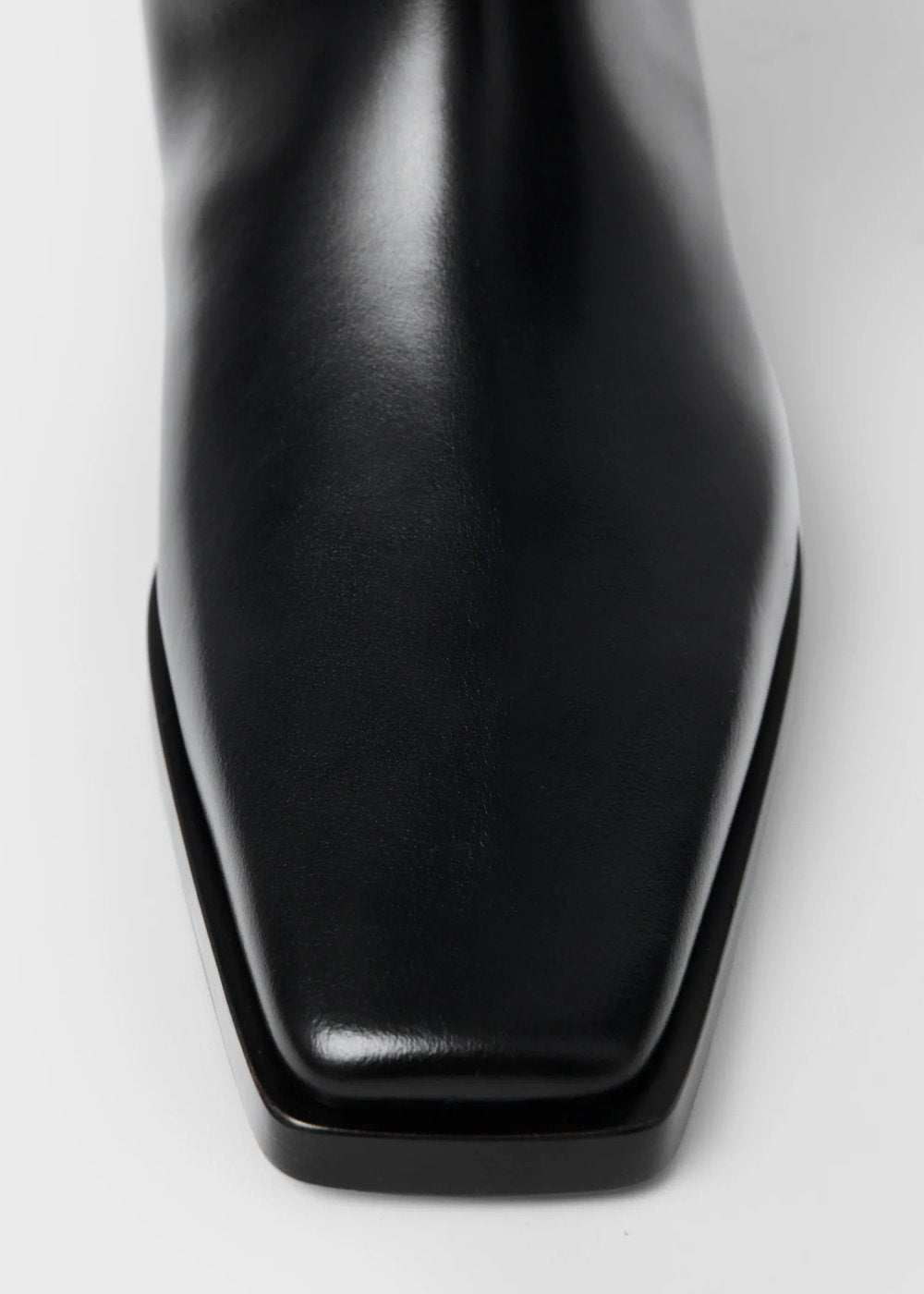 The Riding Boot black by Toteme - The Line