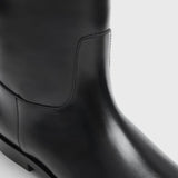 The Riding Boot black by Toteme - The Line